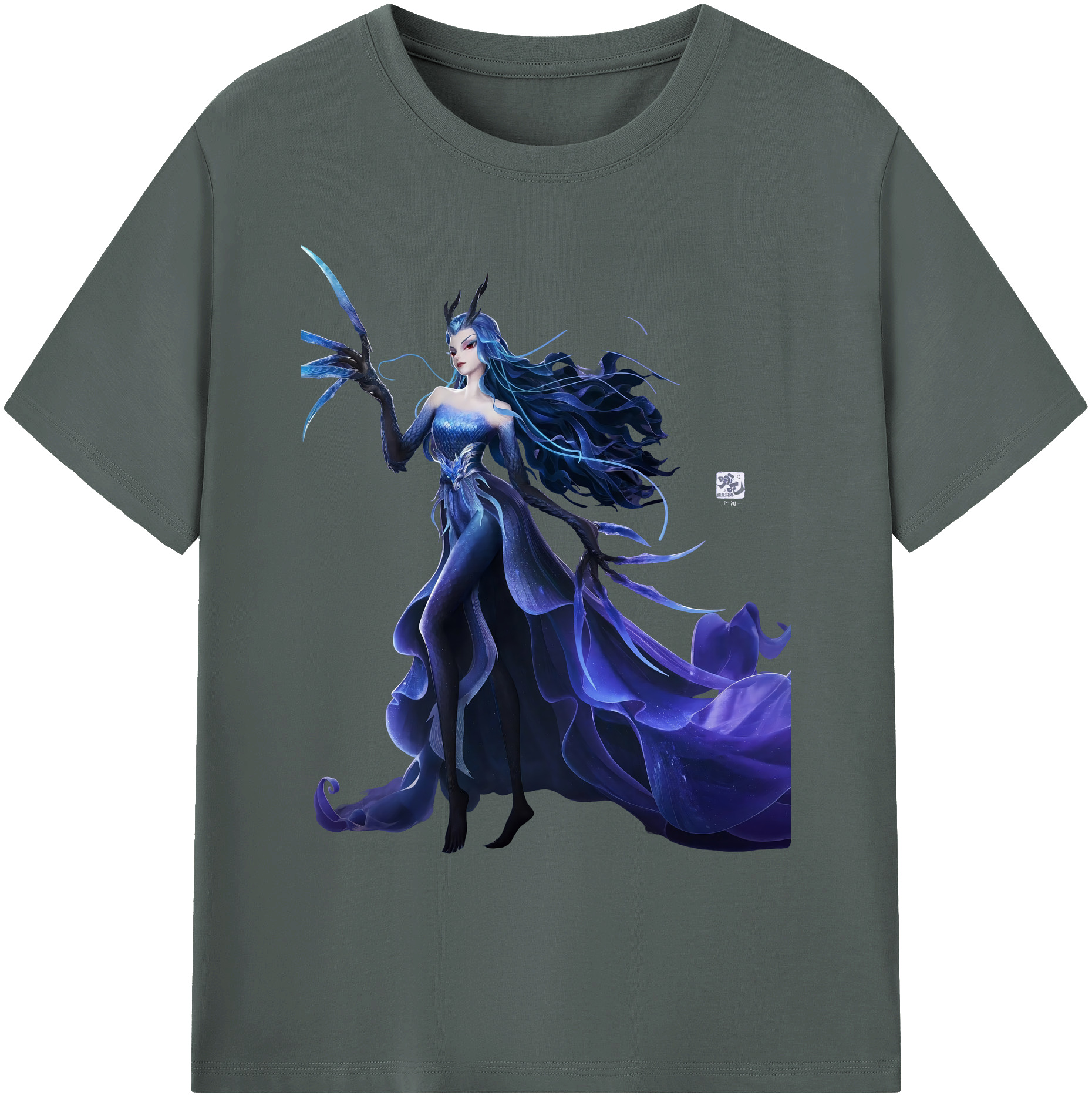 （画像用） Ne Zha 2 ナタ 魔童の大暴れ 綿100％ メンズ半袖Tシャツ｜肌触りやわらか＆通気性
